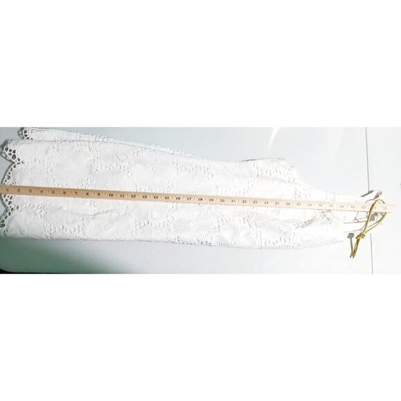 Lilly Pulitzer Womens White Lace Halter Dress Size 8 Bridal Preppy Feminine - Picture 7 of 9